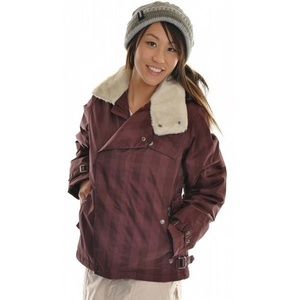 Burton Dutchess Snowboard Jacket - Burgundy